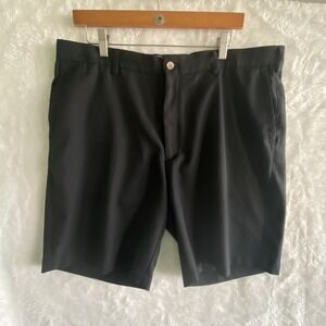 Peter Millar Salem Performance Short Men's 38 Black 8.5" Inseam ME0EB82 Golf